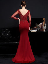 Sexy see through lace maxi summer dresses for women luxury wedding party dress elegant prom long sleeve evening dresses vestido